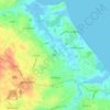 Steinberg topographic map, elevation, terrain