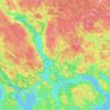 Lake Charlotte topographic map, elevation, terrain