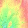 Shelby County topographic map, elevation, terrain