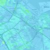 Diemen topographic map, elevation, terrain