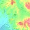 Hambers topographic map, elevation, terrain