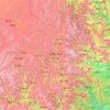 松潘县 ཟུང་ཆུ་རྫོང། topographic map, elevation, terrain