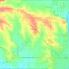 Town of Beloit topographic map, elevation, terrain