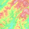 Cynwyl Gaeo topographic map, elevation, terrain