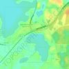 Deerwood topographic map, elevation, terrain