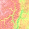 Lipetsk Oblast topographic map, elevation, terrain