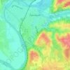 Falmouth topographic map, elevation, terrain