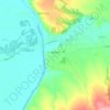 Балахта topographic map, elevation, terrain