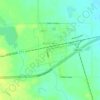 Butterfield topographic map, elevation, terrain