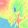 Pastoral Unincorporated Area topographic map, elevation, terrain