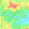 Baraboo topographic map, elevation, terrain