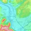 Pachten topographic map, elevation, terrain