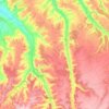 Livarot-Pays-d'Auge topographic map, elevation, terrain