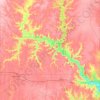 Franklin County topographic map, elevation, terrain