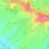 Longperrier topographic map, elevation, terrain