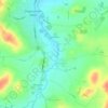 Barcheston topographic map, elevation, terrain