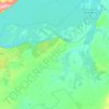 Краснослободское сельское поселение topographic map, elevation, terrain