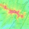 Dammartin-en-Goële topographic map, elevation, terrain