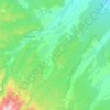 Tashly-Tala topographic map, elevation, terrain