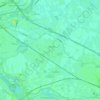 Duiven topographic map, elevation, terrain