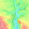 Saint-Just-en-Chaussée topographic map, elevation, terrain