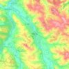 Nérac topographic map, elevation, terrain