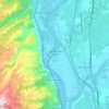 La Roche-de-Glun topographic map, elevation, terrain