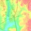 Jackson Township topographic map, elevation, terrain