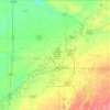 Delaware County topographic map, elevation, terrain