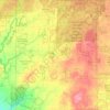 Price County topographic map, elevation, terrain