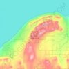 Porcupine Mountains Wilderness State Park topographic map, elevation, terrain