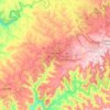 Xanxerê topographic map, elevation, terrain