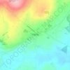 Raphoe topographic map, elevation, terrain