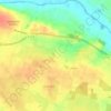 Andigné topographic map, elevation, terrain