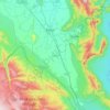 Kodur topographic map, elevation, terrain