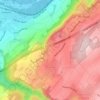 Rovray topographic map, elevation, terrain