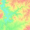 Beena Tshitolo topographic map, elevation, terrain