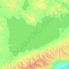 Nam Tso topographic map, elevation, terrain