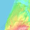 Marinha Grande topographic map, elevation, terrain