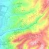 Casería de Montijo topographic map, elevation, terrain