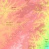 牙克石市 topographic map, elevation, terrain