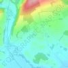 Lucton topographic map, elevation, terrain