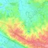 Campbon topographic map, elevation, terrain