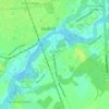 Blades topographic map, elevation, terrain