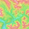 Santo Stefano di Cadore topographic map, elevation, terrain