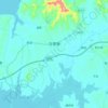 Zuoli topographic map, elevation, terrain