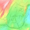 Adama topographic map, elevation, terrain