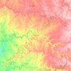 Abelardo Luz topographic map, elevation, terrain