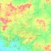 Santo Tomás topographic map, elevation, terrain