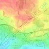 Balls topographic map, elevation, terrain